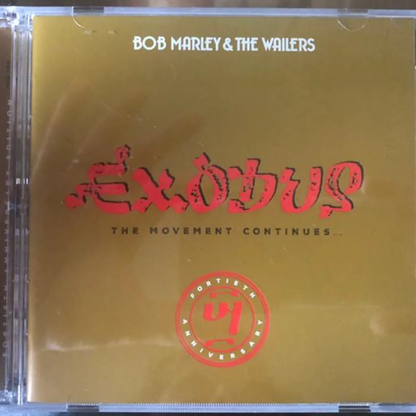 Bob Marley & The Wailers EXODUS - 40 CD