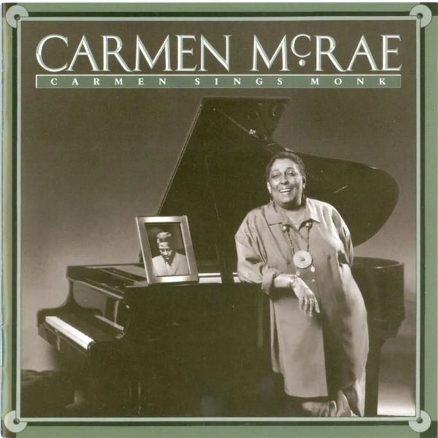 Carmen McRae CARMEN SINGS MONK CD