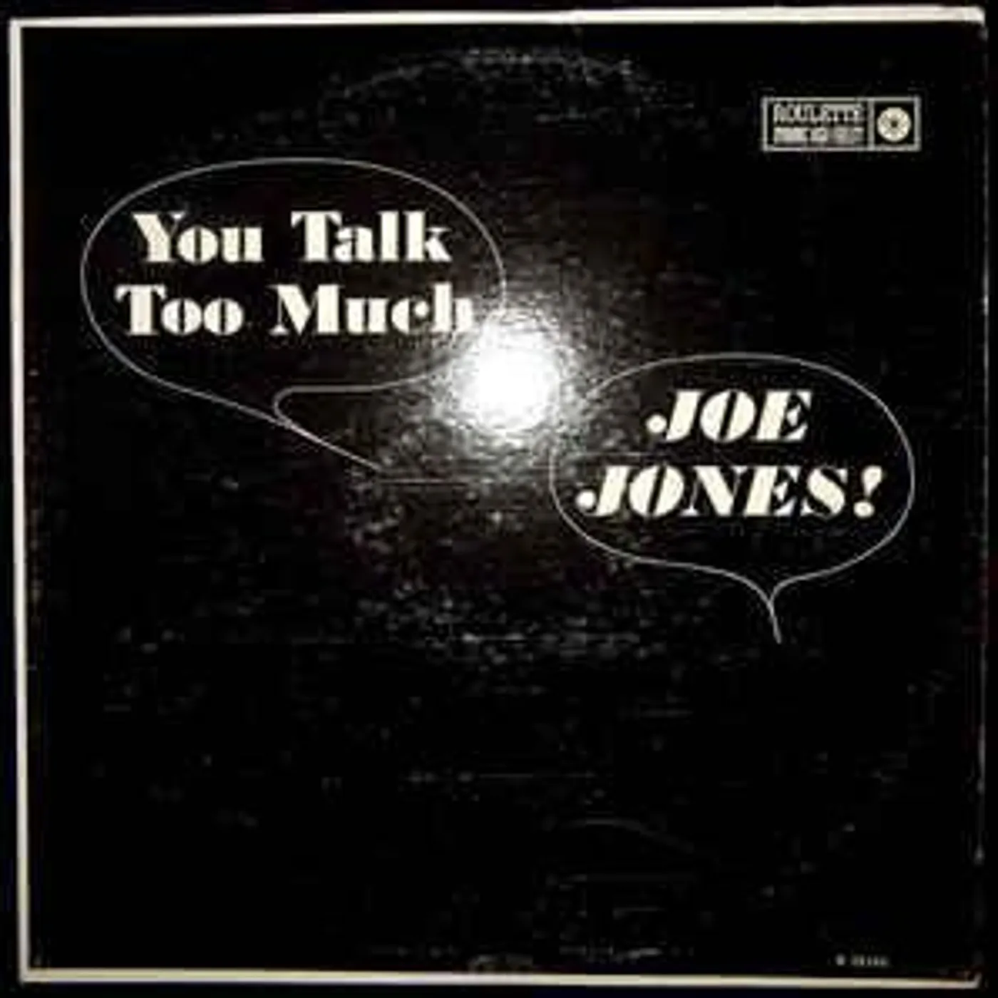 Joe Jones YOU TALK TOO MUCH CD