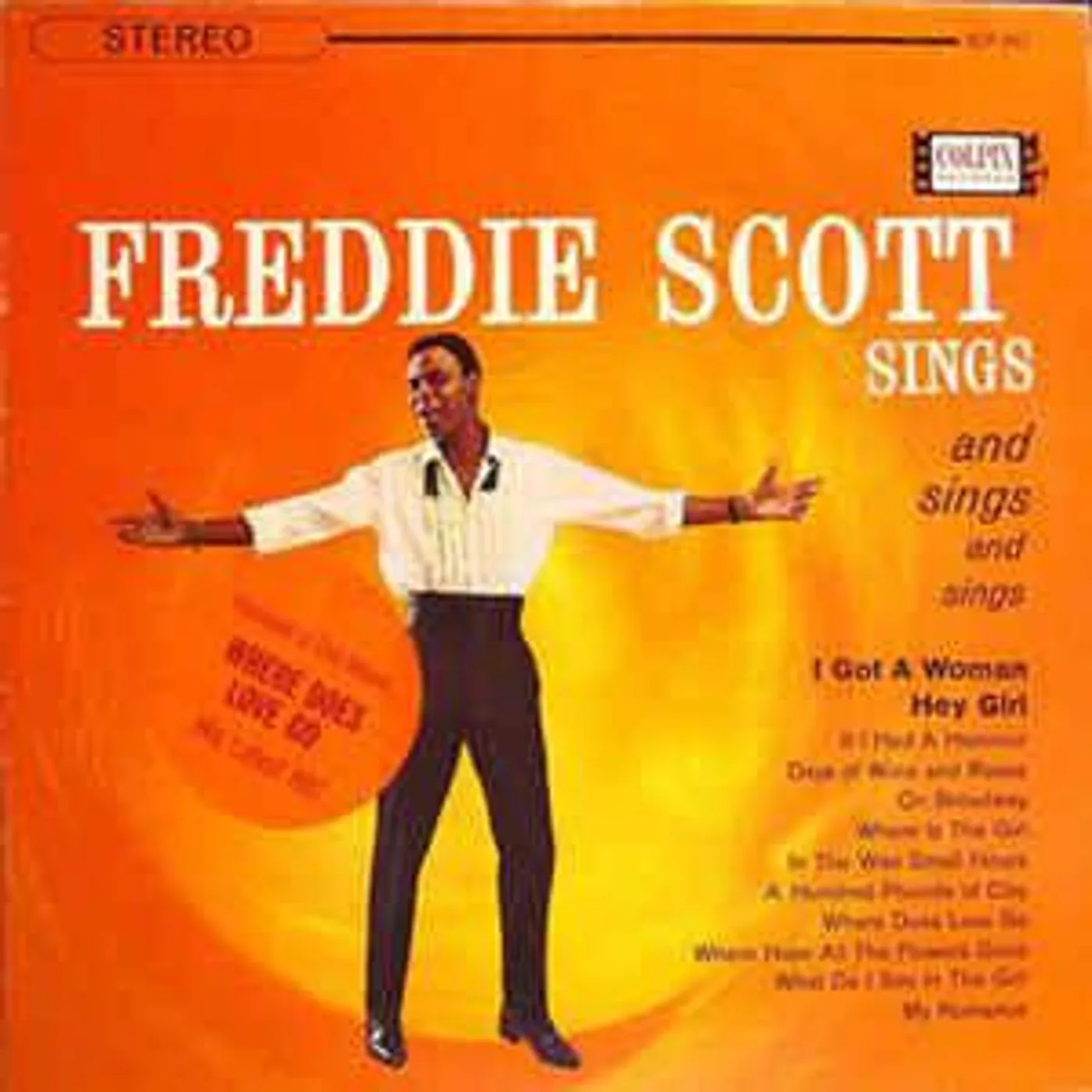 Freddie Scott SINGS CD