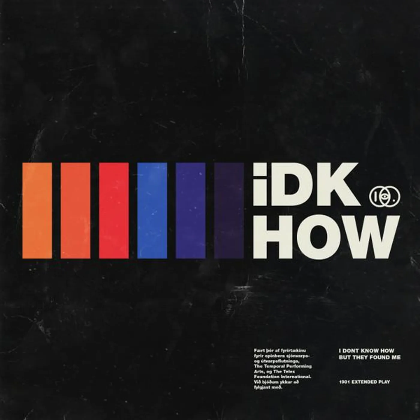 I DONT KNOW HOW BUT THEY FOUND ME 1981 Extended Play Vinyl Record