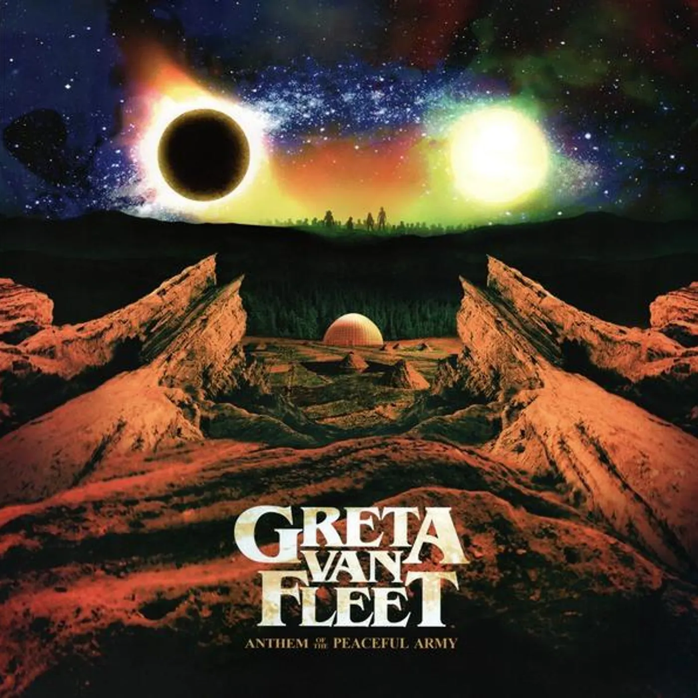 Greta Van Fleet ANTHEM OF THE PEACEFUL Vinyl Record