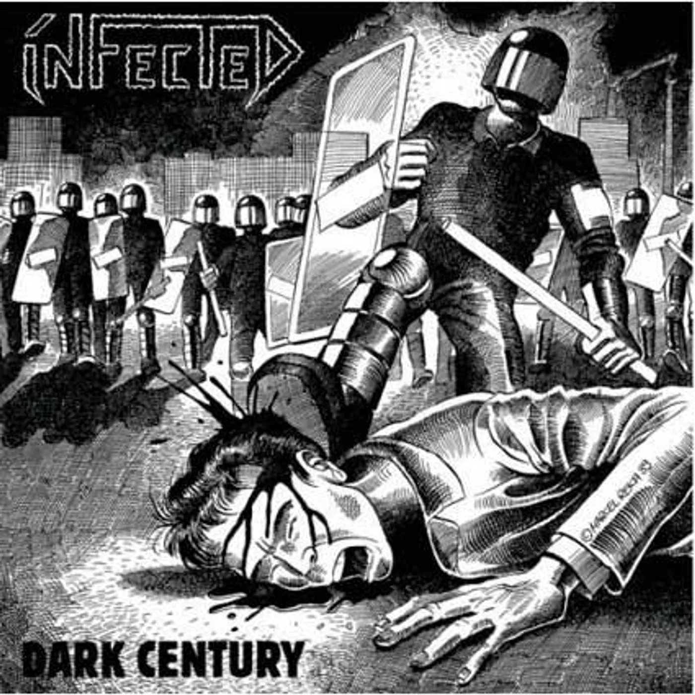 Infected DARK CENTURY CD