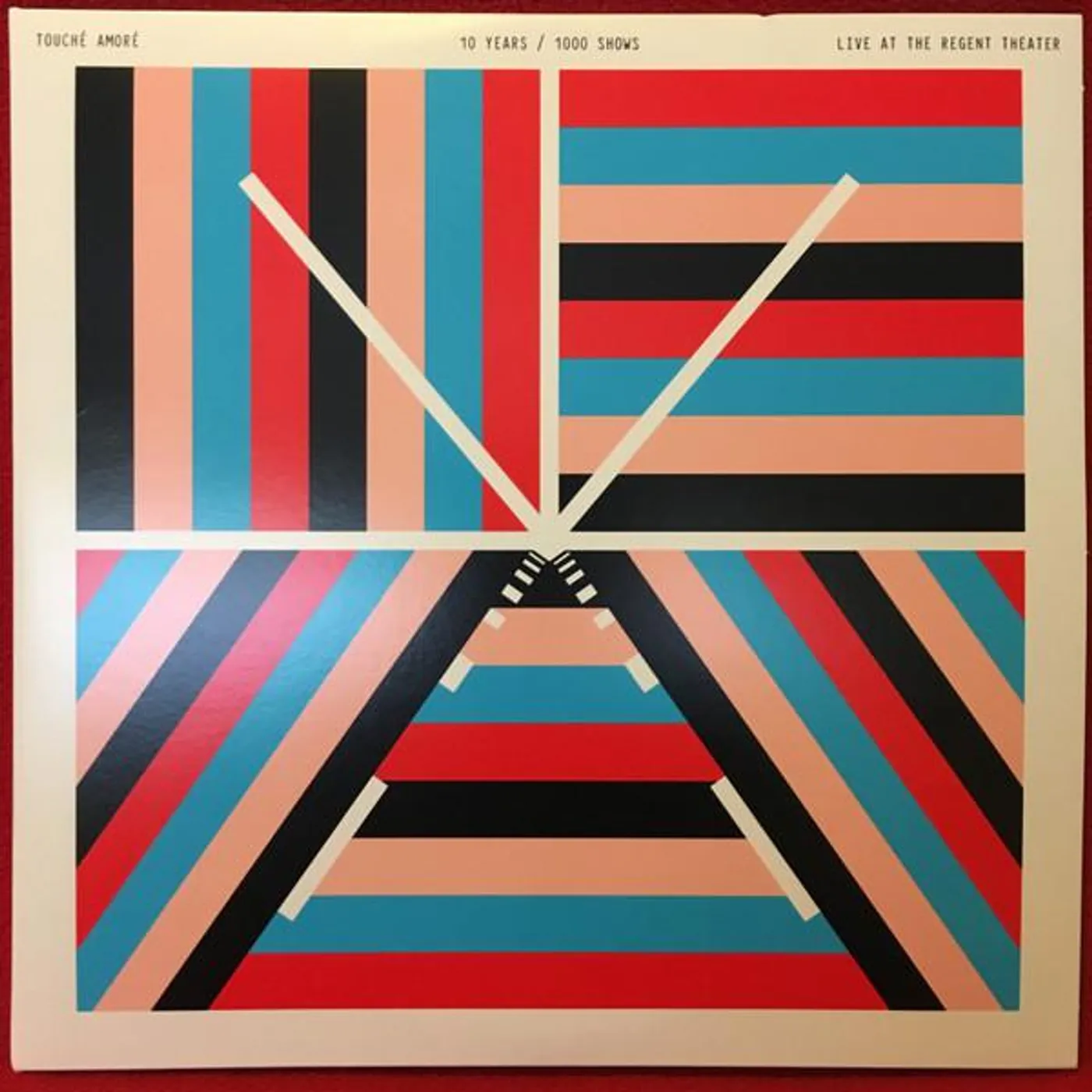 Touché Amoré 10 YEARS / 1000 SHOWS - LIVE AT THE REGENT THEATER Vinyl Record