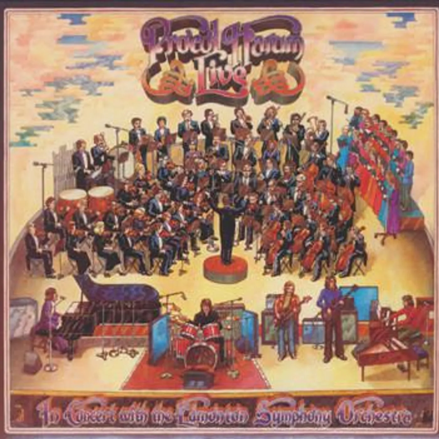 Procol Harum LIVE: IN CONCERT WITH THE EDMONTON SYMPHONY ORCHESTRA (5 BONUS TRACKS) CD