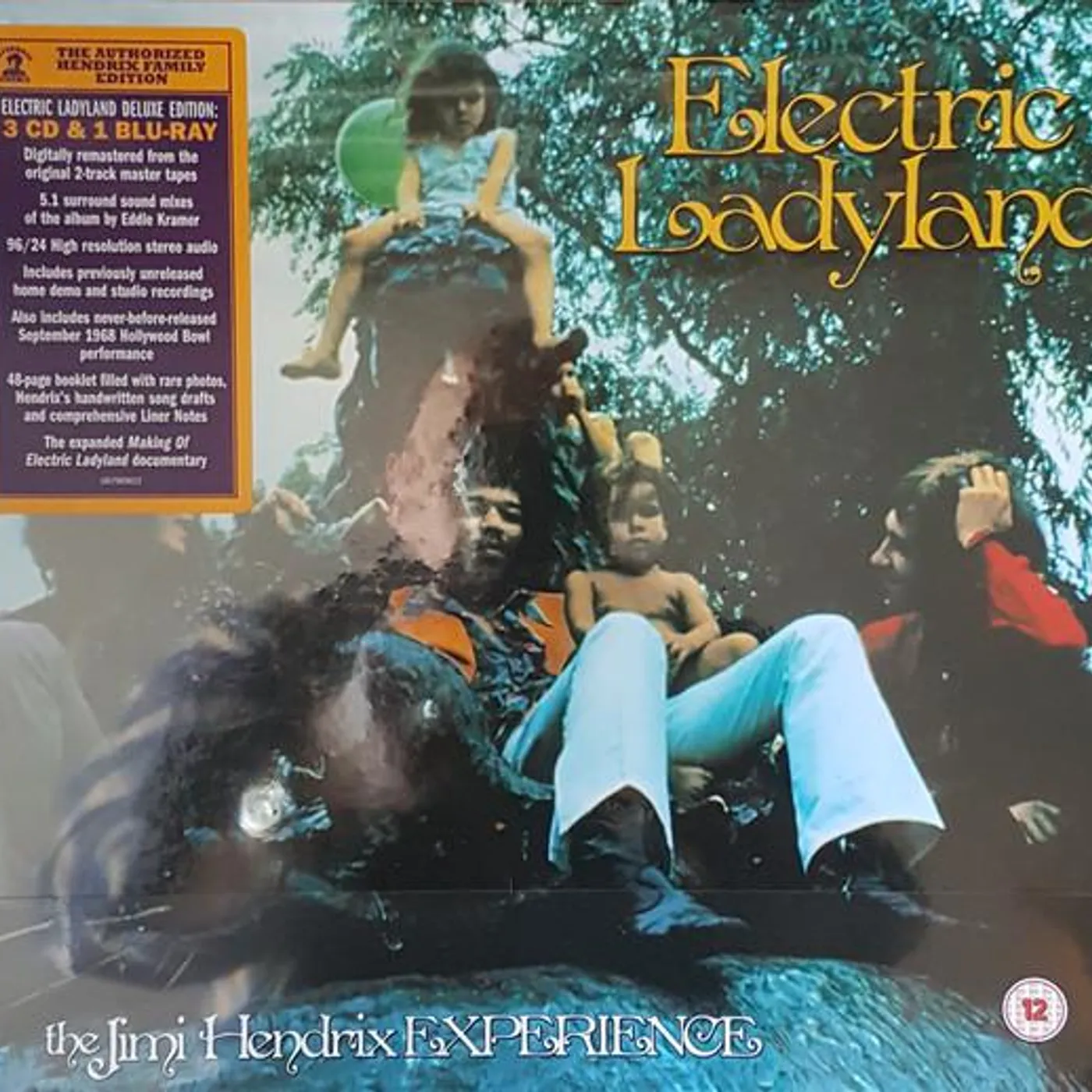 Jimi Hendrix ELECTRIC LADYLAND - 50TH ANNIVERSARY DELUXE EDITION (CD/BLU-RAY) CD