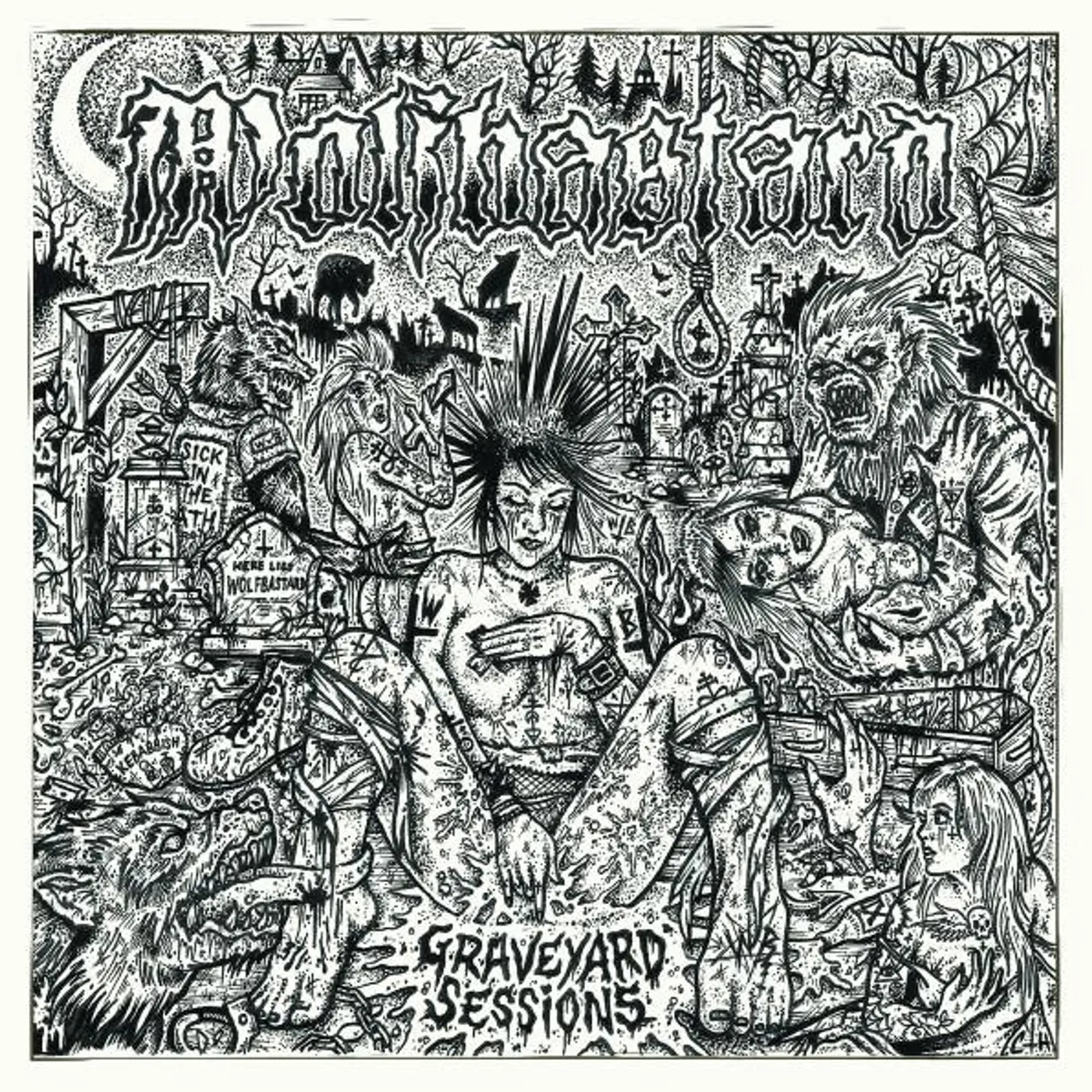 Wolfbastard GRAVEYARD SESSIONS CD