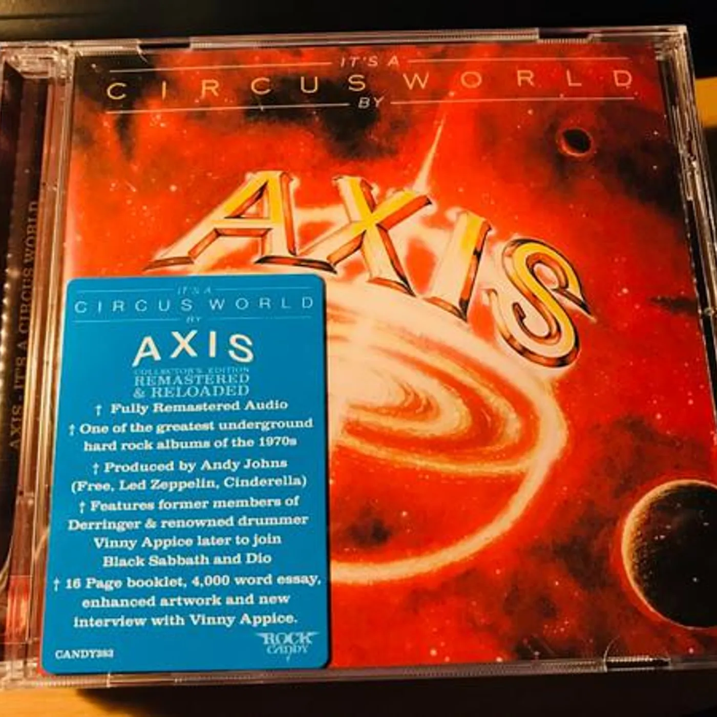 Axis ITS A CIRCUS WORLD (REMASTERED) CD