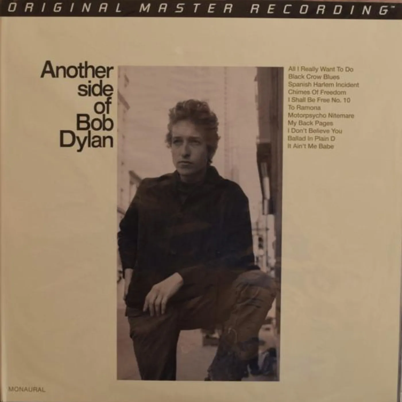 ANOTHER SIDE OF BOB DYLAN (MONO 180G/STRICTLY LIMITED) Vinyl Record