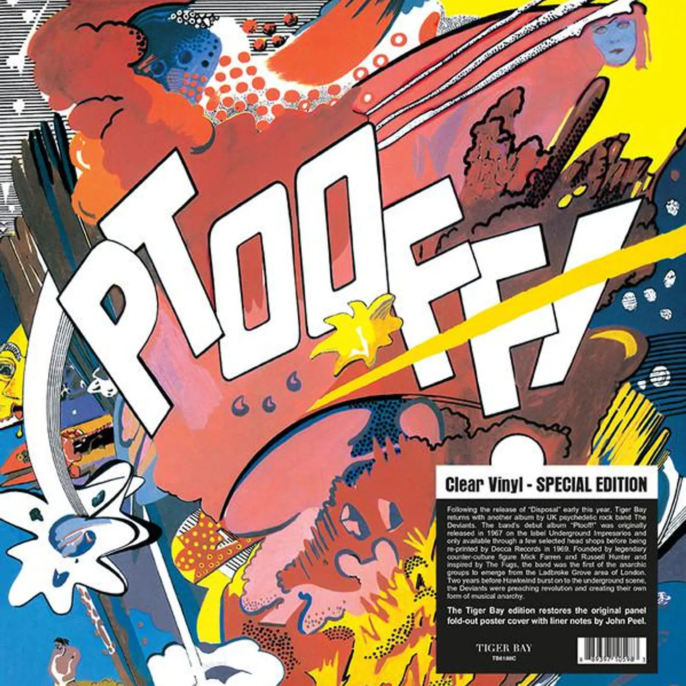 Deviants PTOOFF! (CLEAR VINYL/180G/45RPM) Vinyl Record