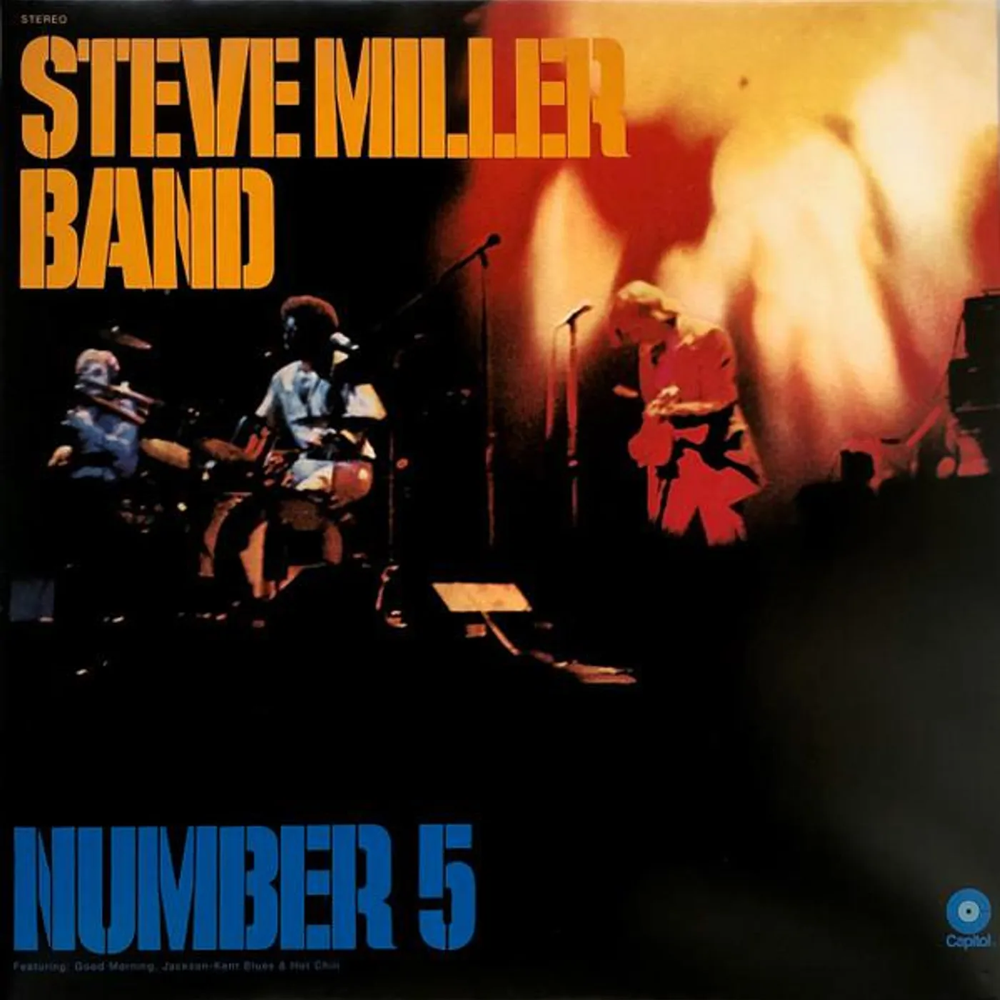 Steve Miller Band Number 5 (Orange) Vinyl Record