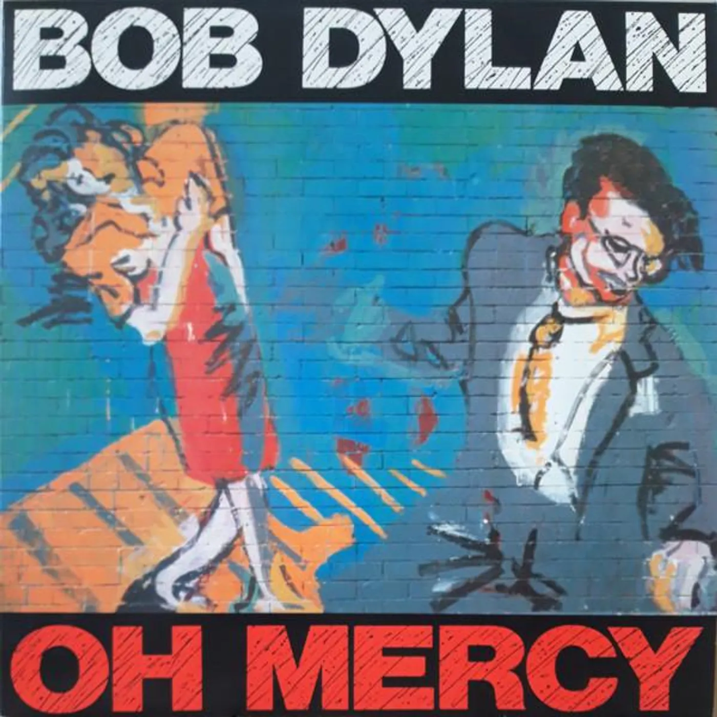 Bob Dylan OH MERCY Vinyl Record