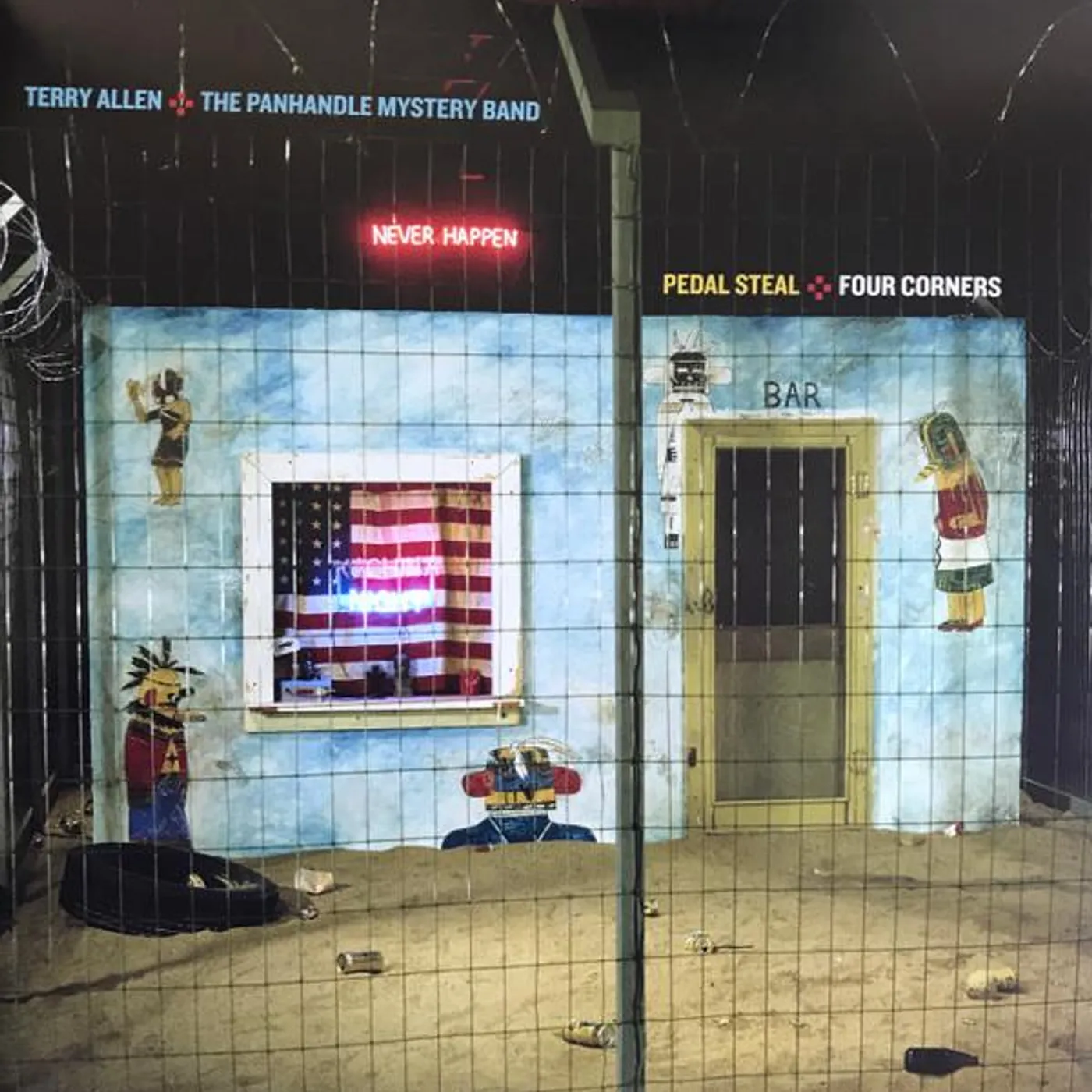 Terry Allen & The Panhandle Mystery Band Pedal Steal + Four Corners (LP/3CD/Book) Vinyl Record