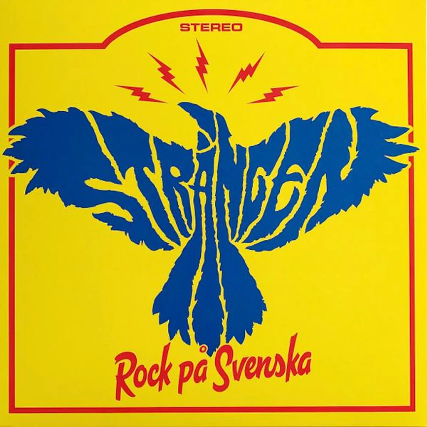 Strängen ROCK PA SVENSKA (BLACK VINYL) Vinyl Record