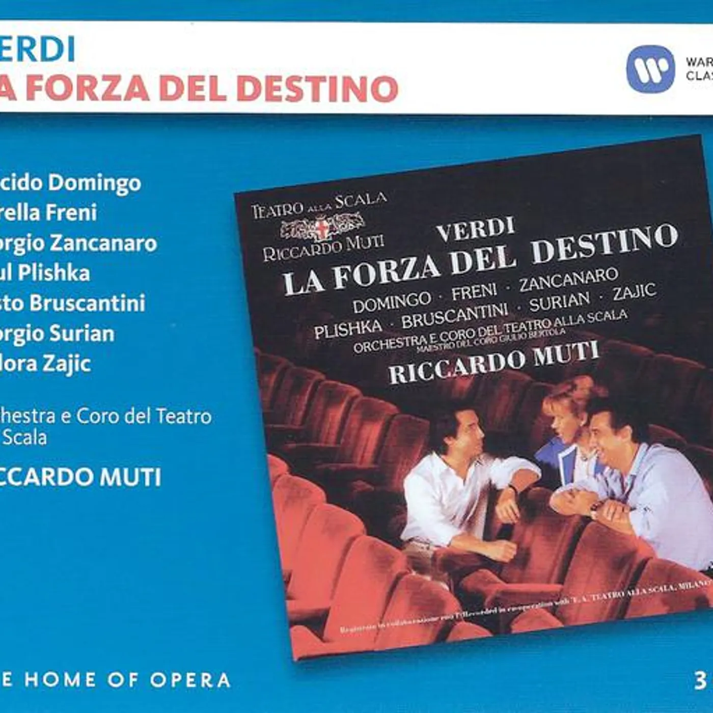 Riccardo Muti VERDI: LA FORZA DEL DESTINO (3CD) CD