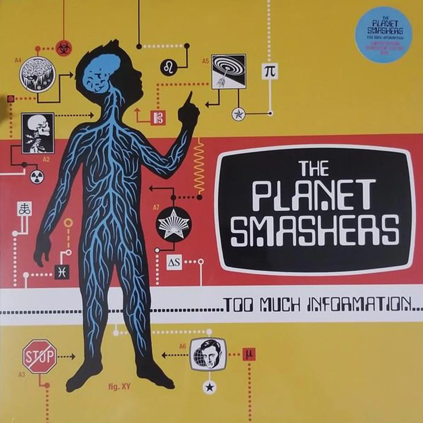 Planet Smashers TOO MUCH INFORMATION Vinyl Record
