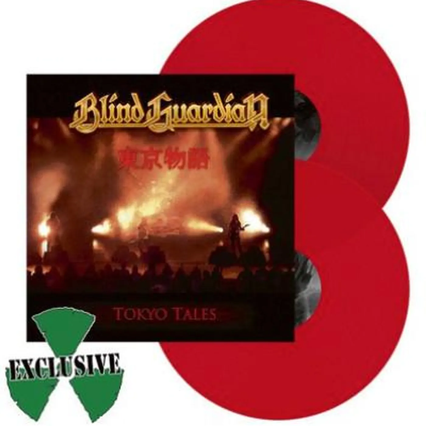 Blind Guardian TOKYO TALES (GATEFOLD/2LP/RED VINYL) Vinyl Record