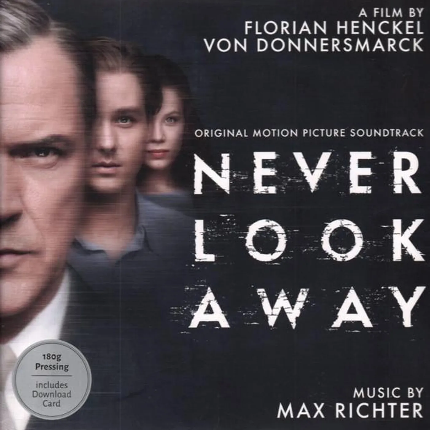 Max Ricther NEVER LOOK AWAY (2 LP) Vinyl Record