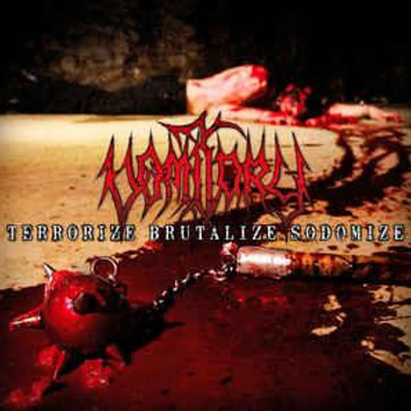 Vomitory TERRORIZE BRUTALIZE SODOMIZE (IMPORT) Vinyl Record