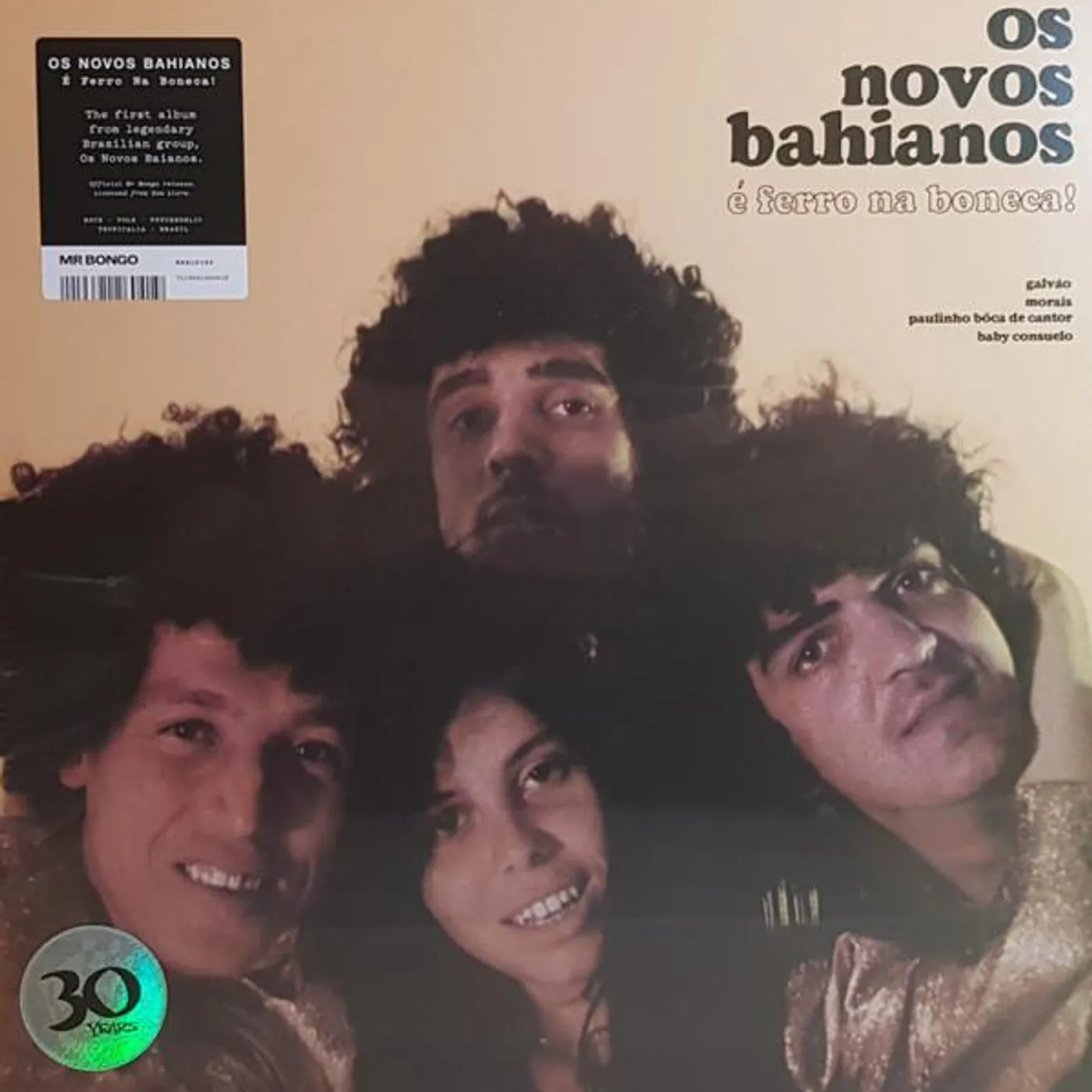 Os Novos Bahianos E FERRO NA BONECA! Vinyl Record