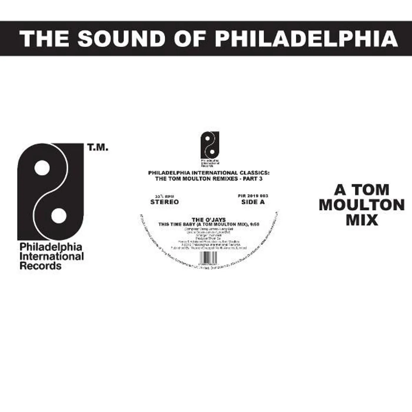Various Artists  PHILADELPHIA INTERNATIONAL CLASSICS: THE TOM MOULTON REMIXES, PART 3 (2LP) Vinyl Record