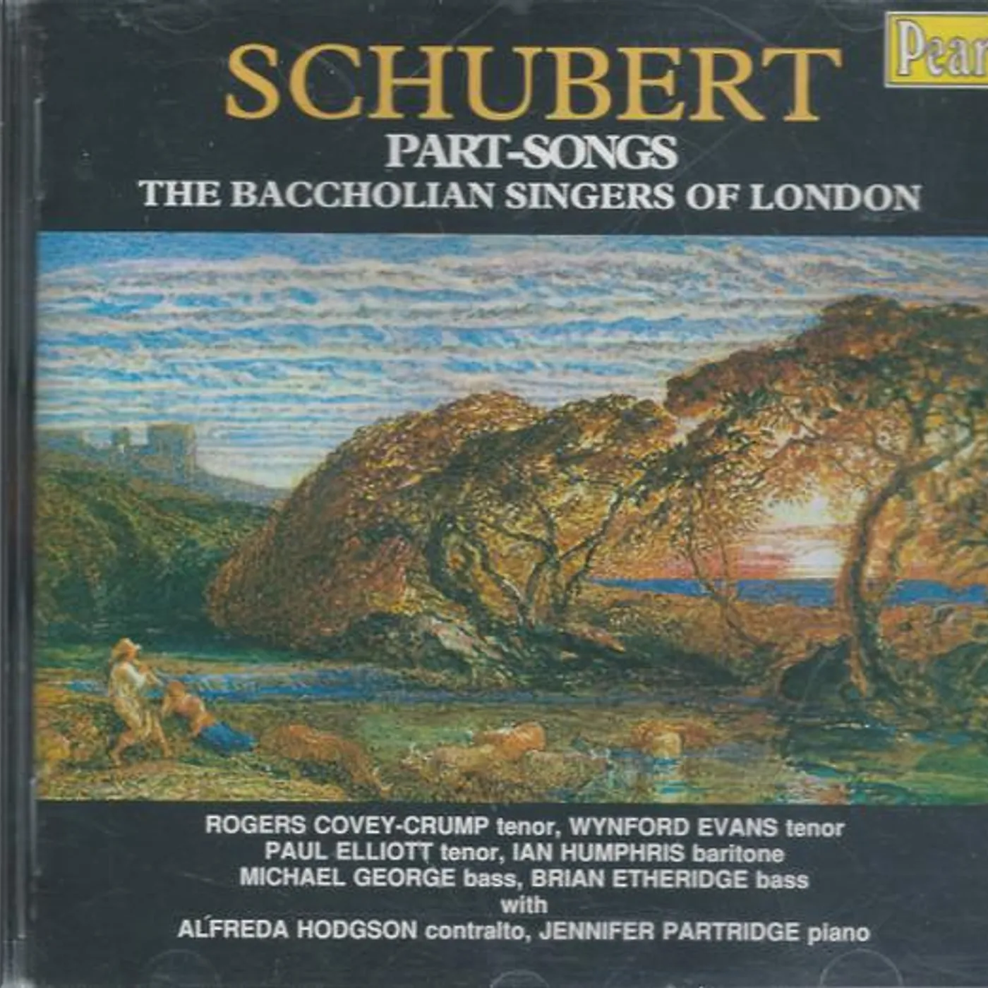 Various Artists  SCHUBERT 14 PART-SONGS. (A.HODGSON CONTRALTO W.BACCHOLIAN SINGERS OF LONDON) CD