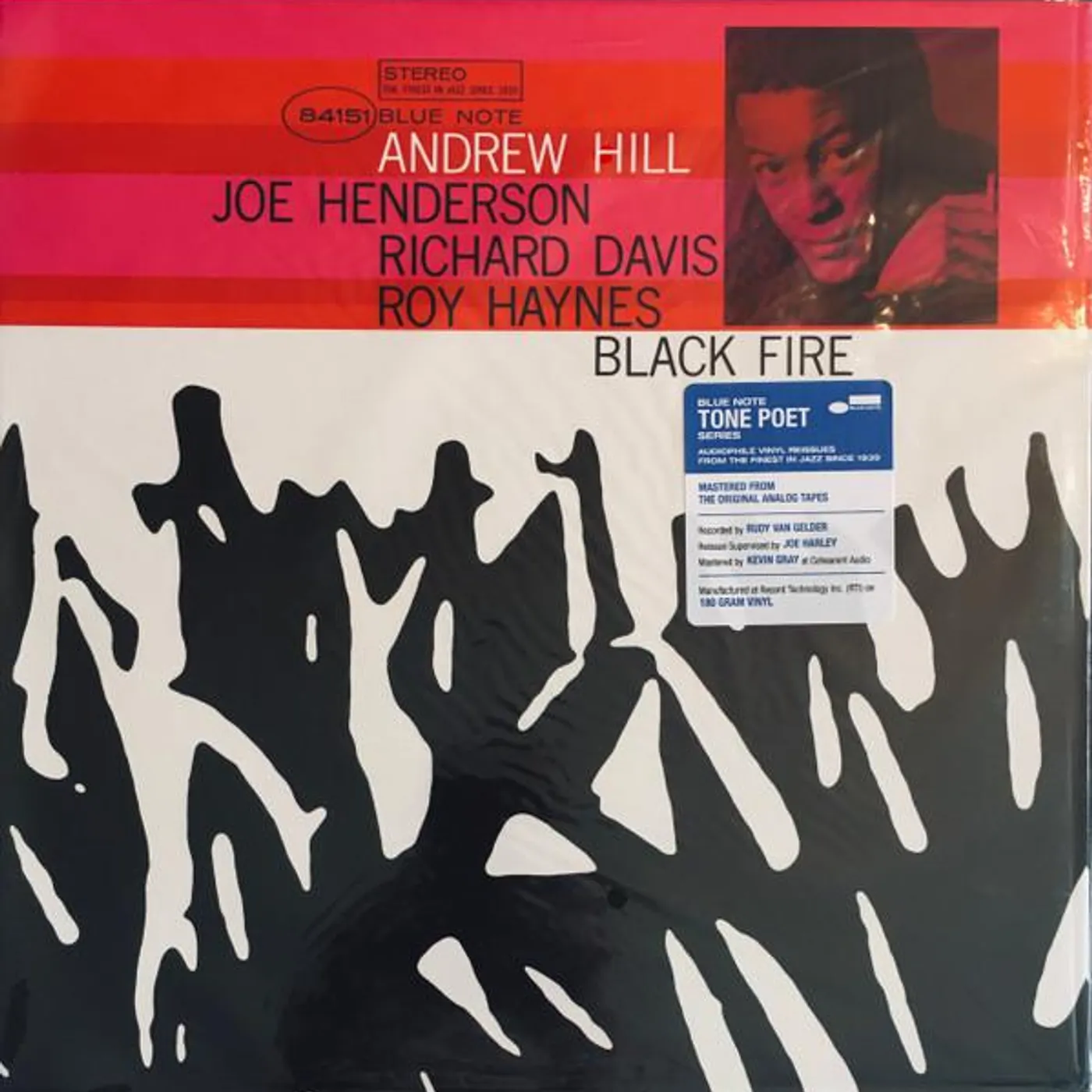 Andrew Hill BLACK FIRE (BLUE NOTE TONE POET SERIES) Vinyl Record