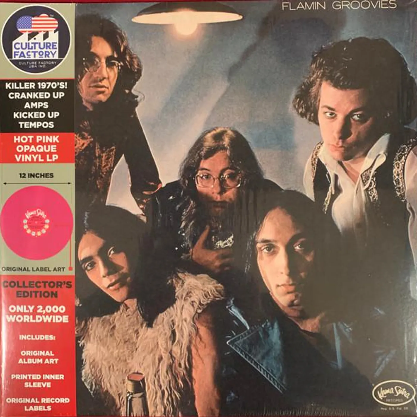 Flamin' Groovies FLAMINGO (PINK VINYL) Vinyl Record