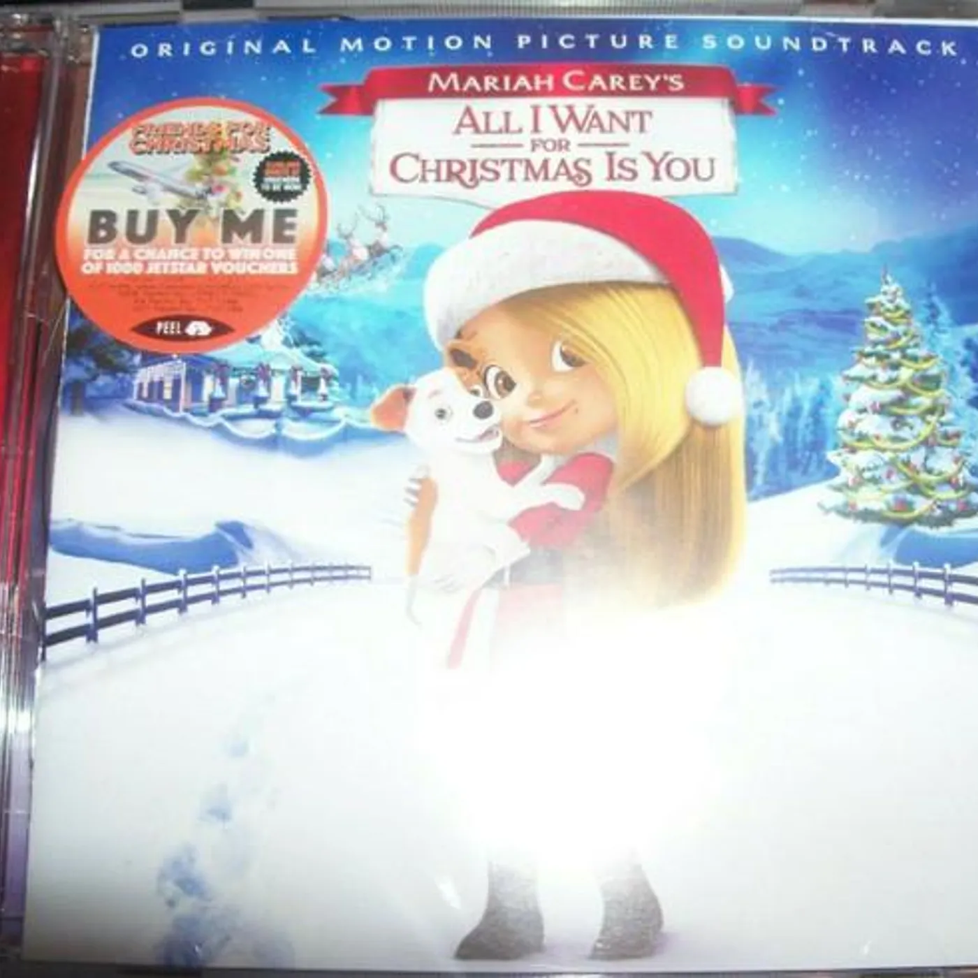MARIAH CAREY'S ALL I WANT FOR CHRISTMAS IS YOU (ORIGINAL MOTION PICTURE STK) CD