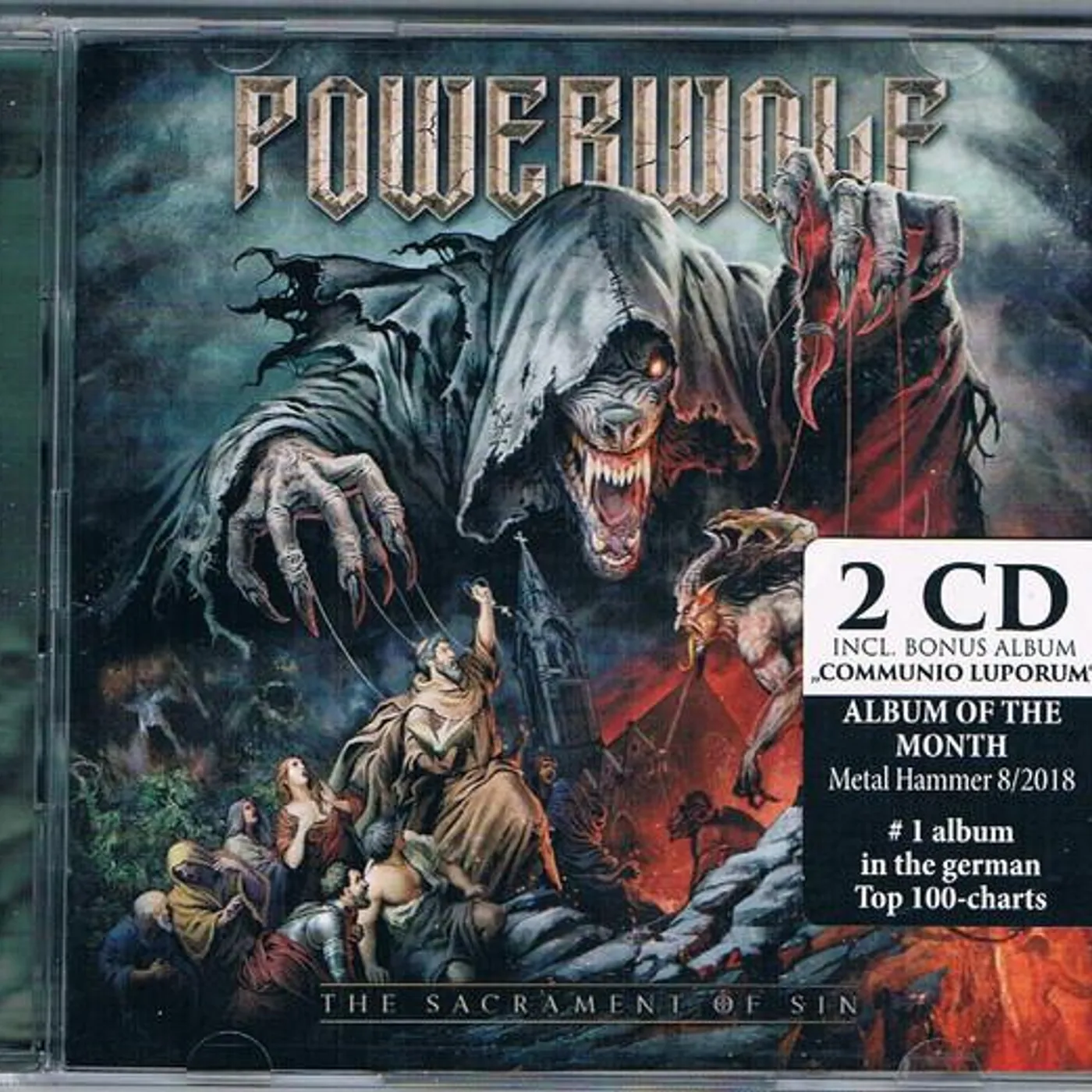 Powerwolf SACRAMENT OF SIN - BRILLIANT BOX CD