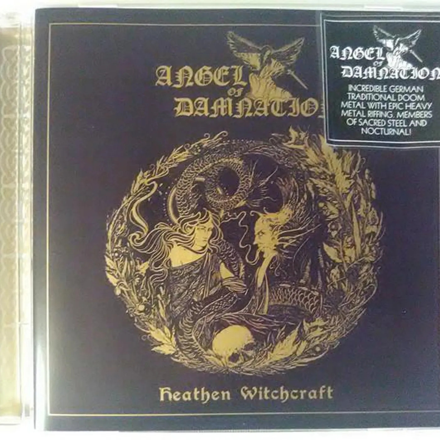 Angel of Damnation HEATHEN WITCHCRAFT CD