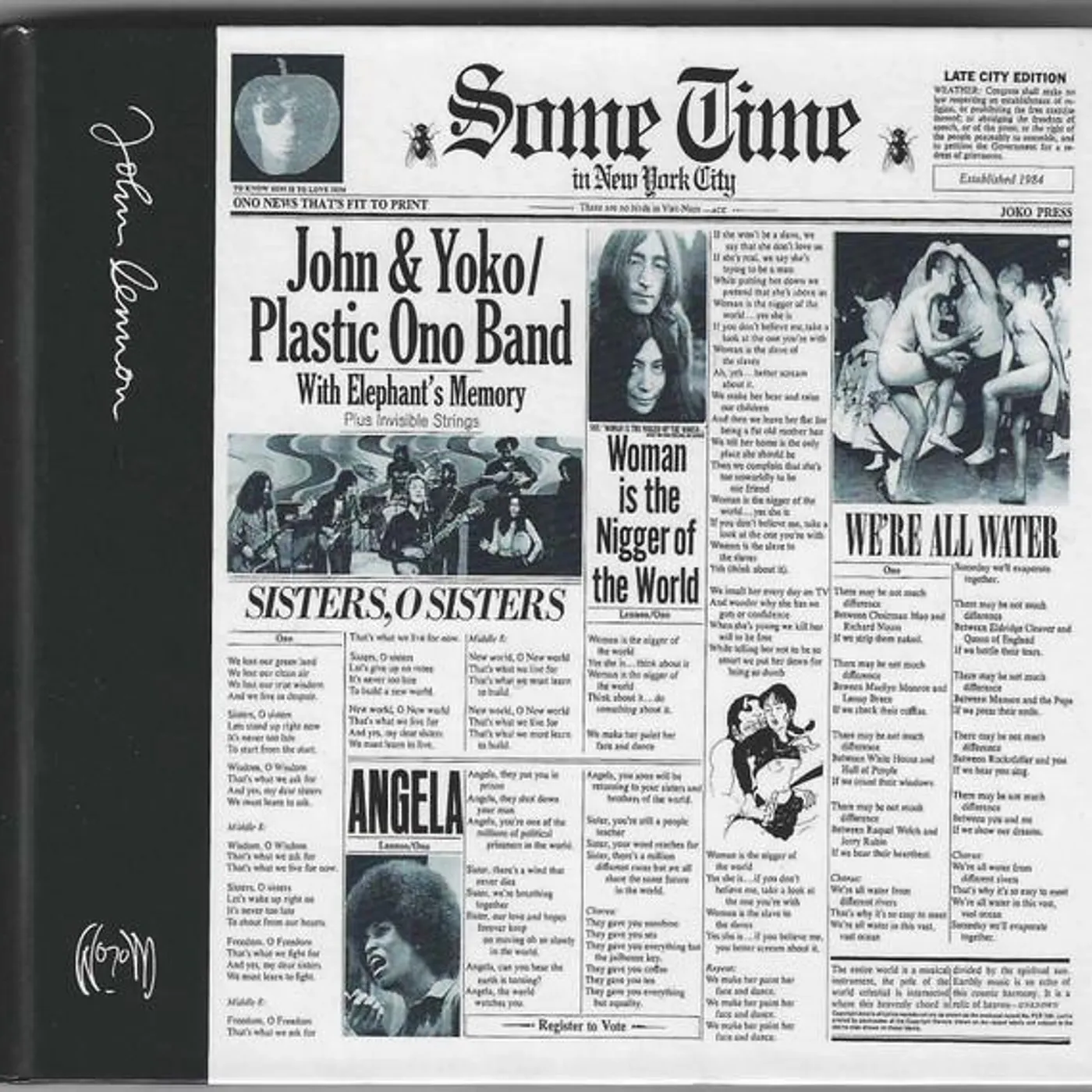John Lennon & Yoko Ono SOME TIME IN NEW YORK CITY CD