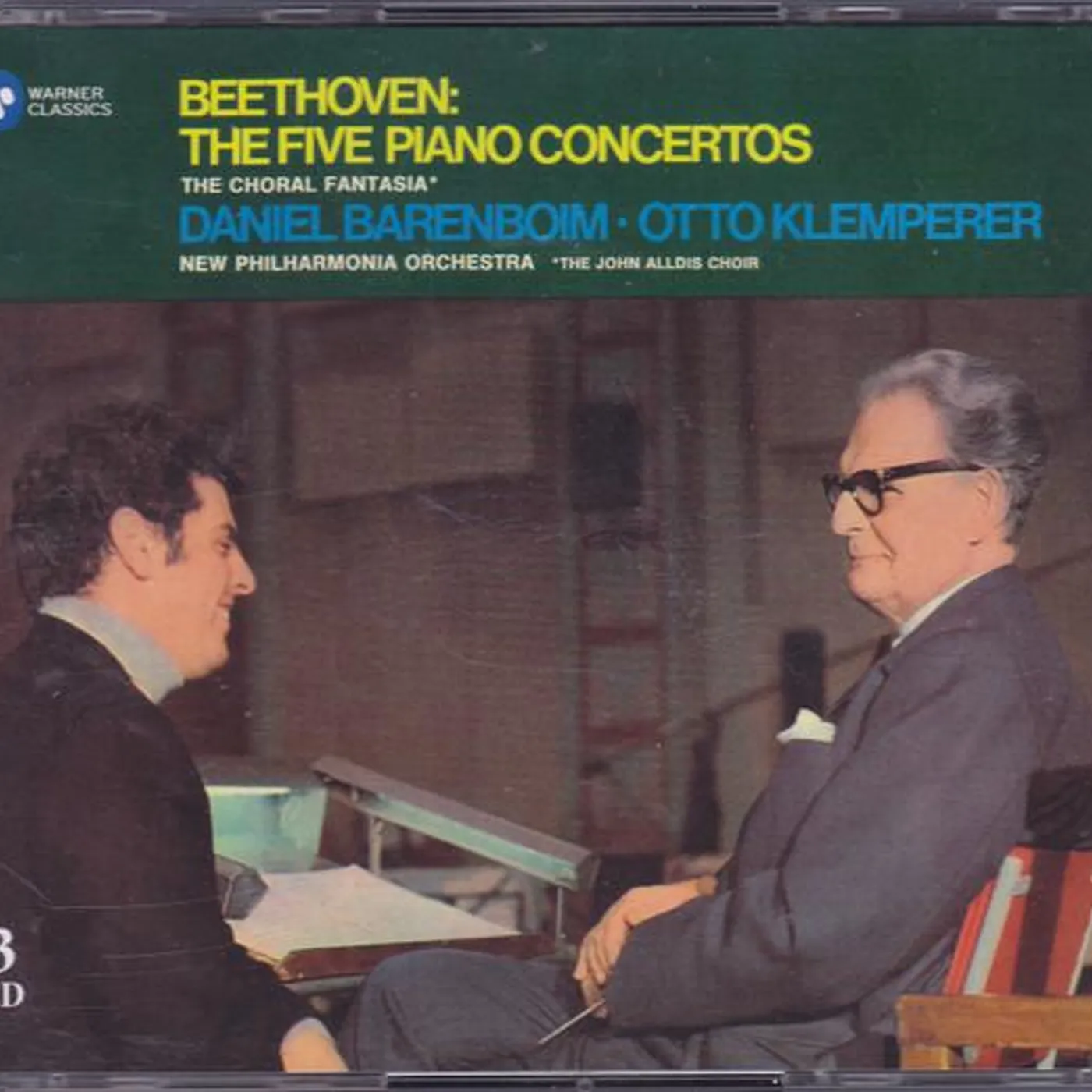 Daniel Barenboim BEETHOVEN: COMPLETE PIANO CONCERTOS CD