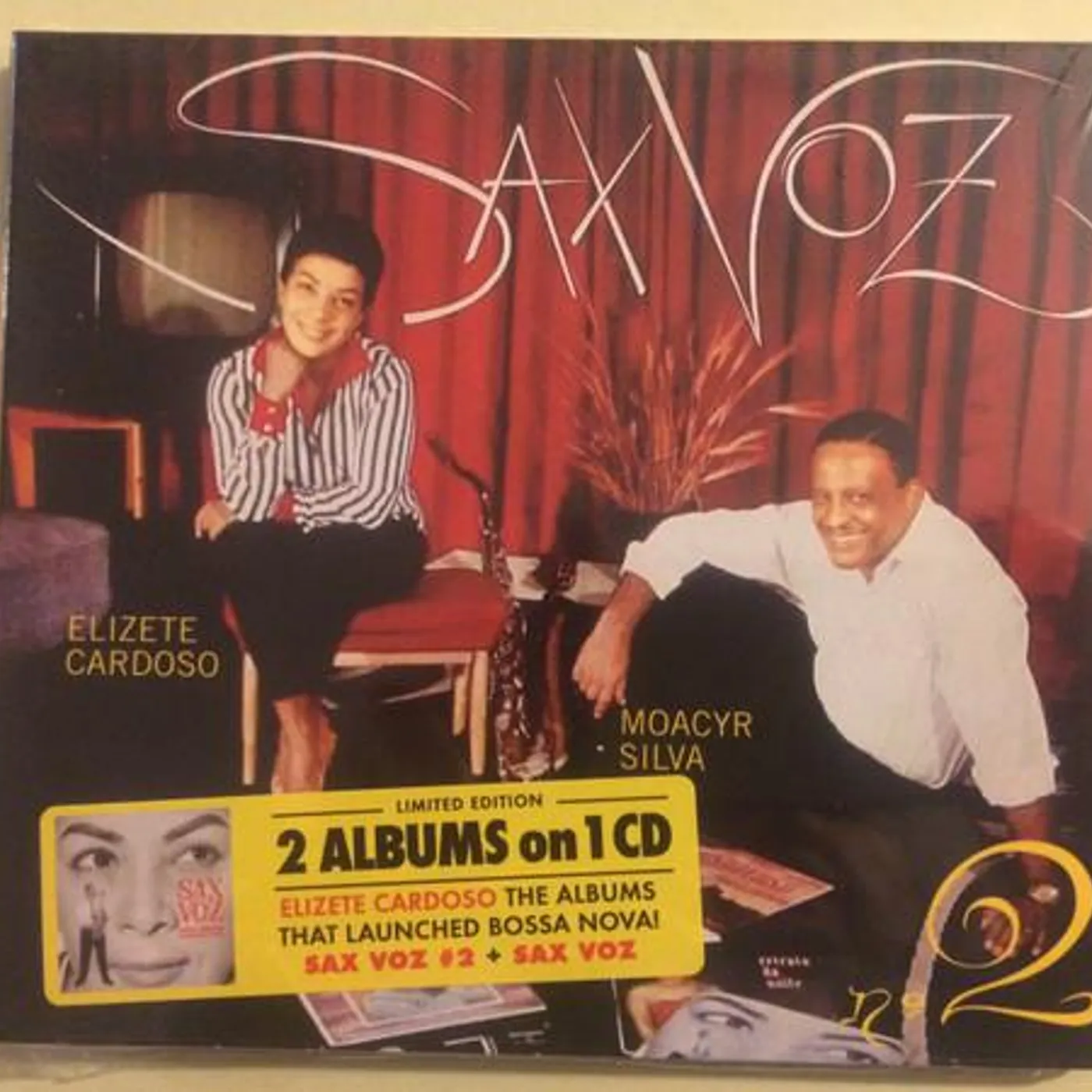 Elizete Cardoso / Moacyr Silva SAX VOZ NO. 2 +  SAX VOZ (24BIT REMASTER) CD