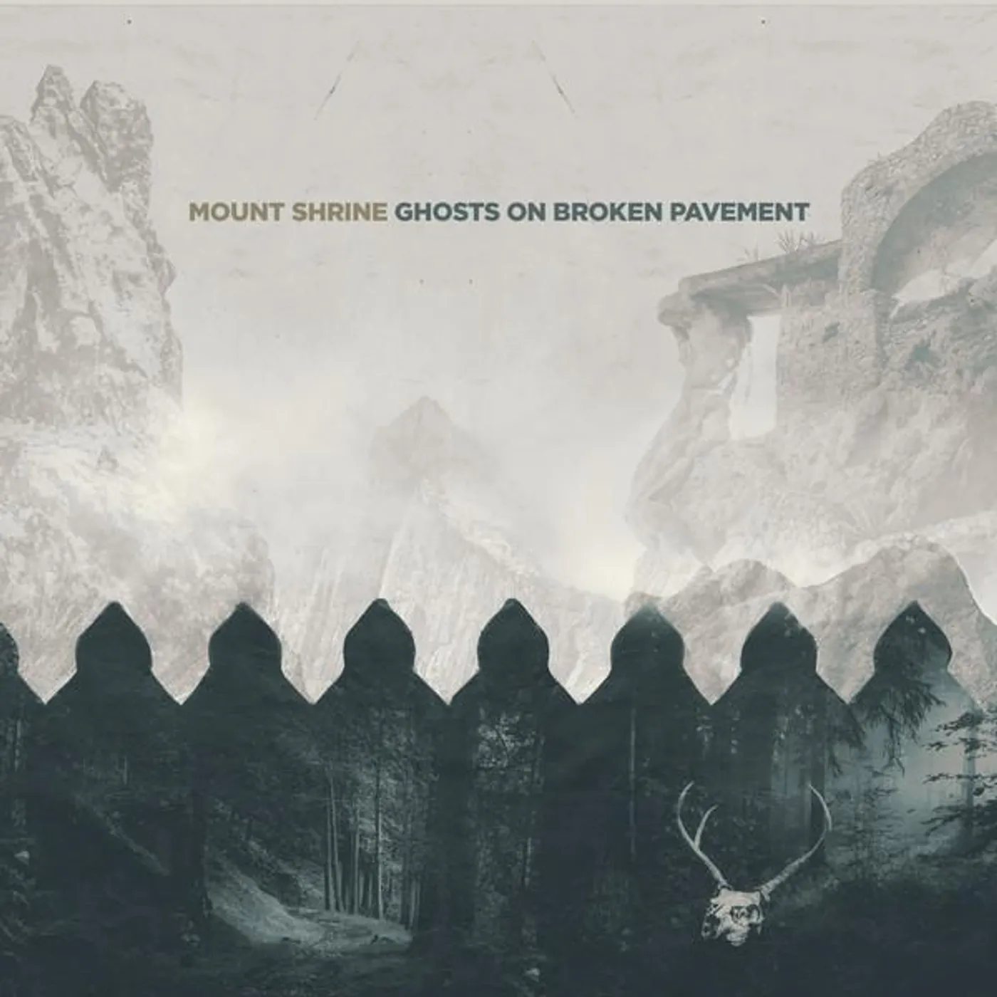 Mount Shrine GHOSTS ON BROKEN PAVEMENT CD
