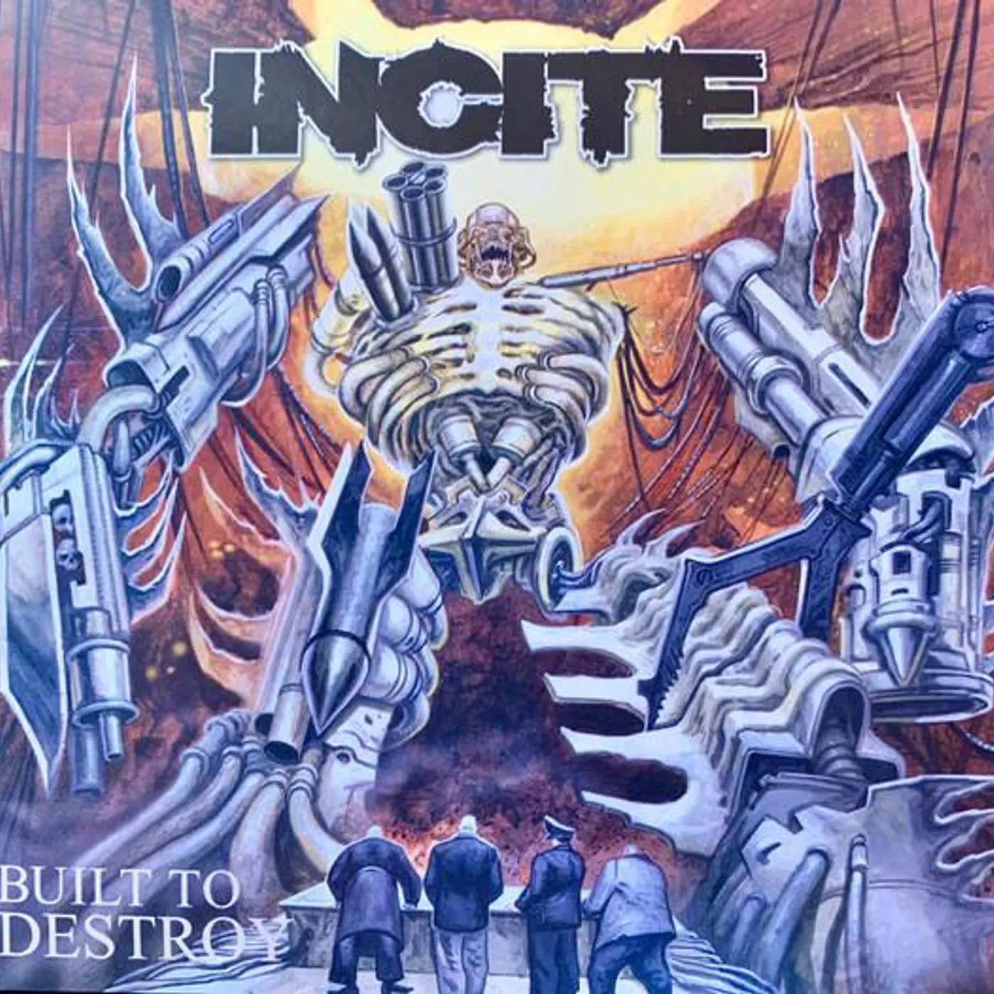 Incite BUILT TO DESTROY CD
