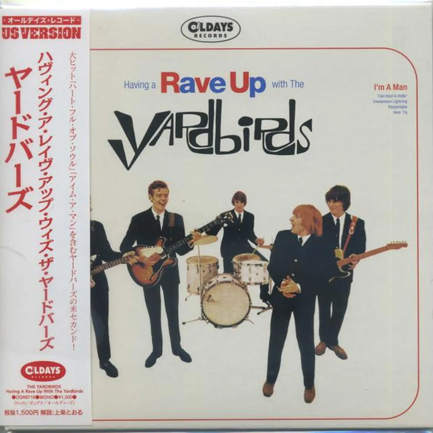 HAVING A RAVE UP WITH THE YARDBIRDS CD