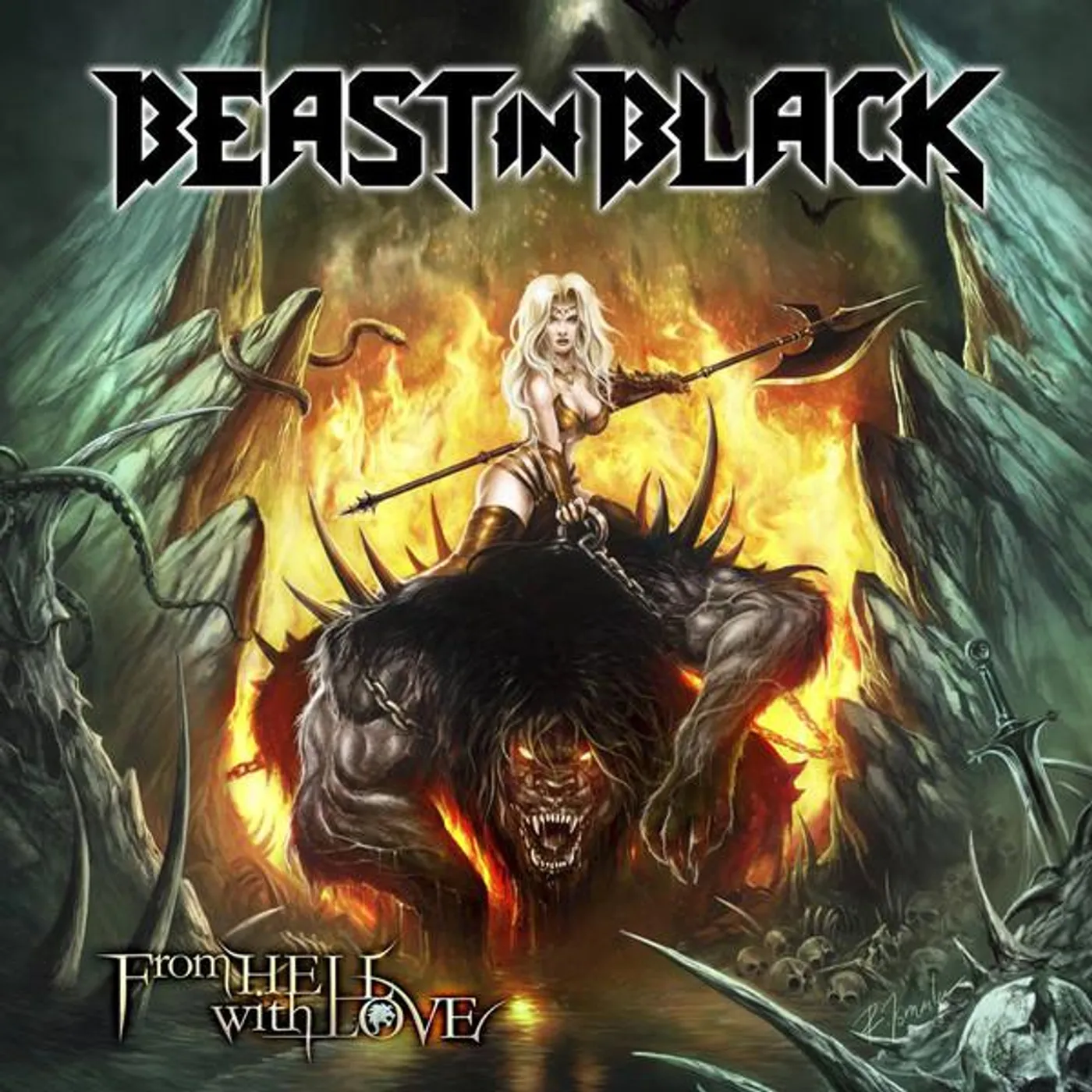 Beast In Black FROM HELL WITH LOVE Vinyl Record