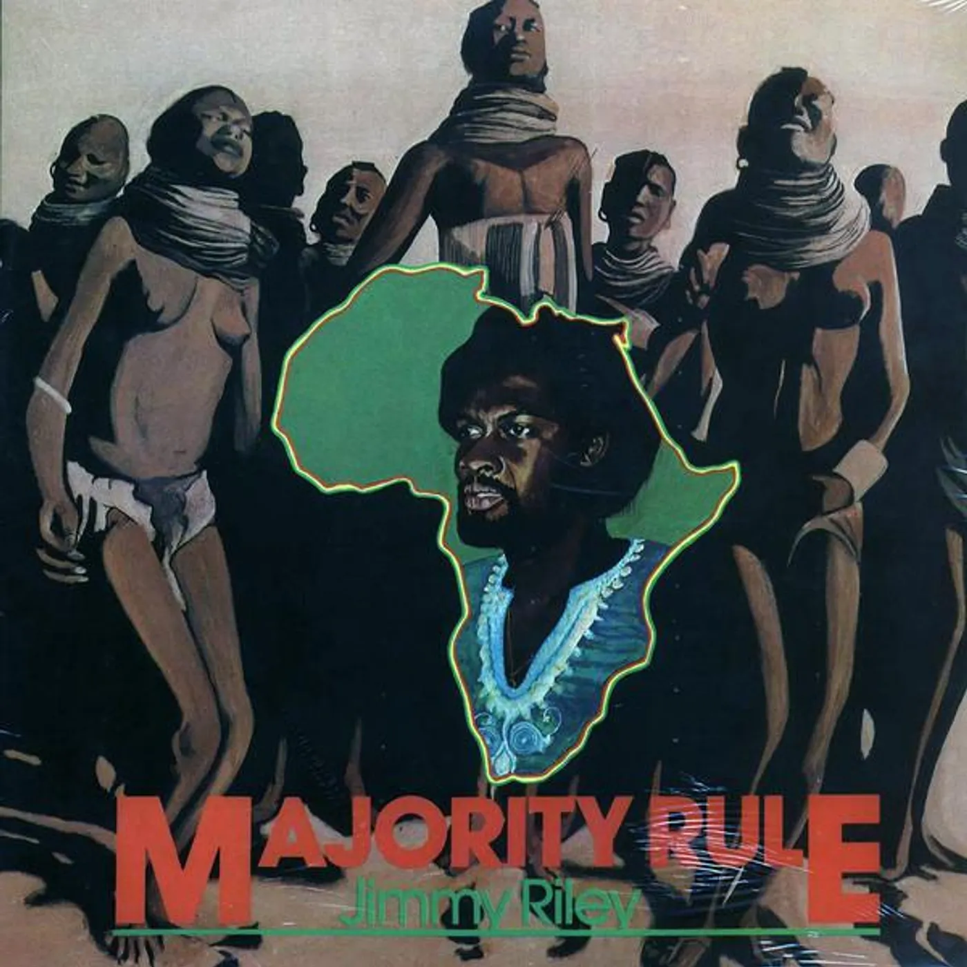 Jimmy Riley LP - Majority Rule (Vinyl)