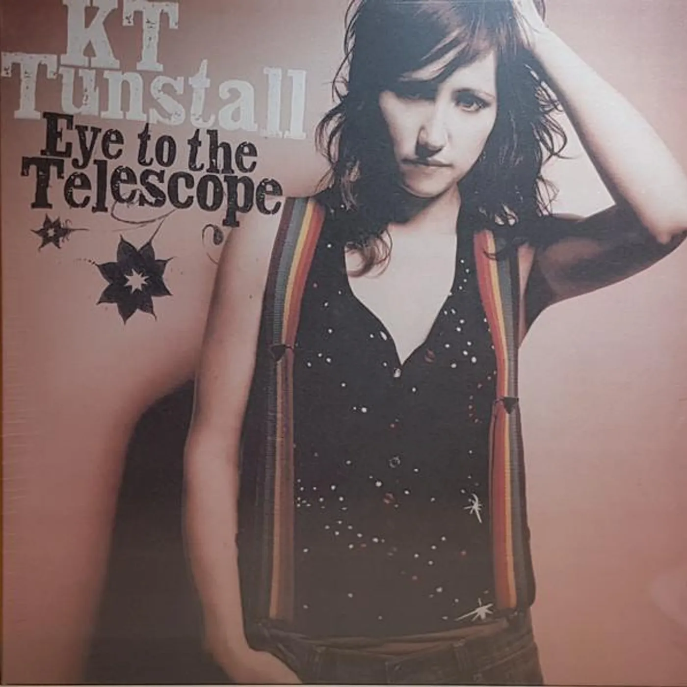 KT Tunstall EYE TO THE TELESCOPE (TRANSPARENT RED VINYL) Vinyl Record