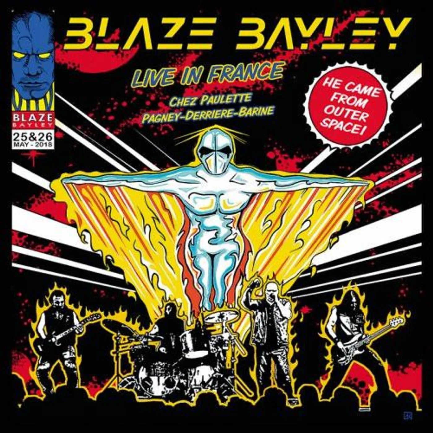 Blaze Bayley LIVE IN FRANCE (2CD) CD