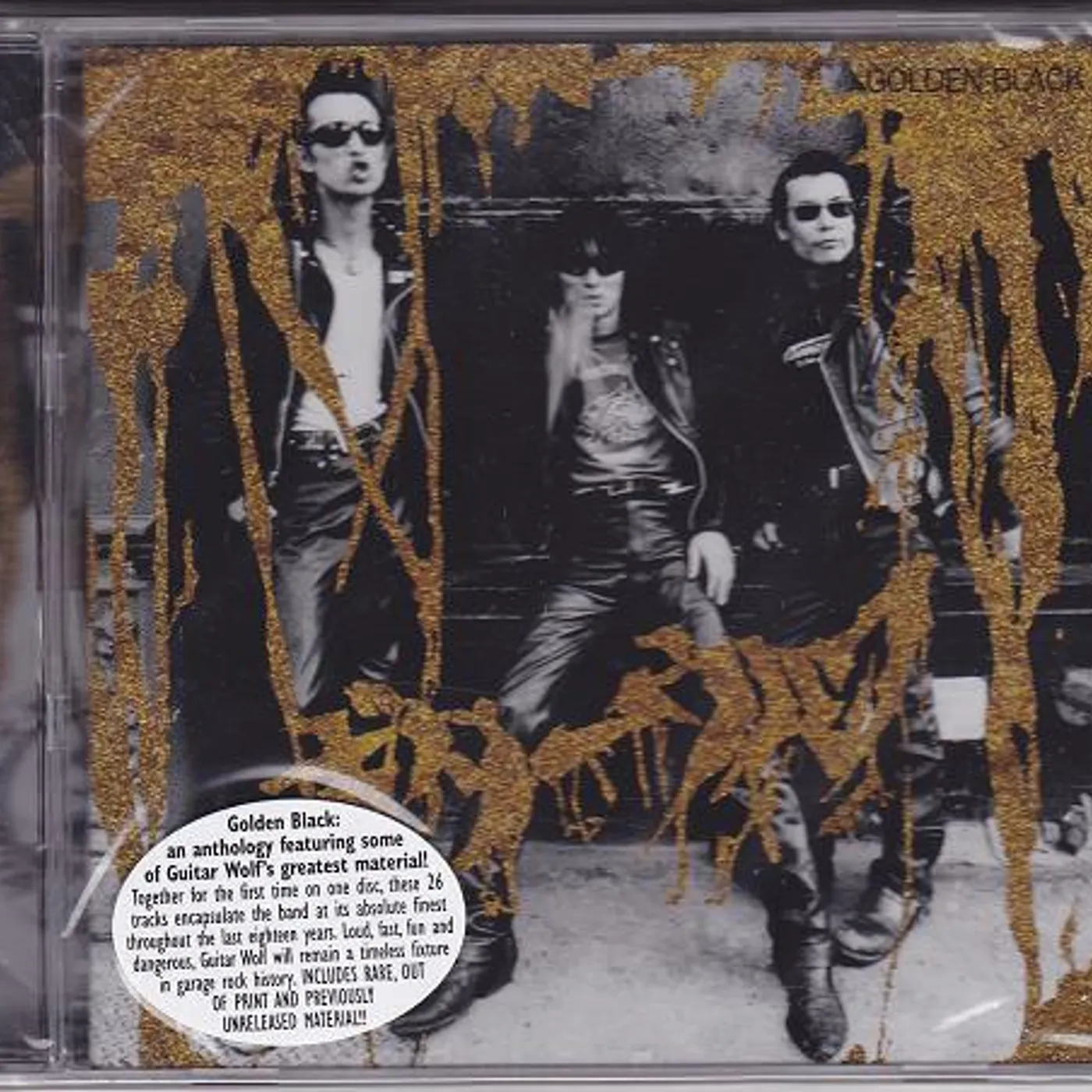 Guitar Wolf GOLDEN BLACK CD