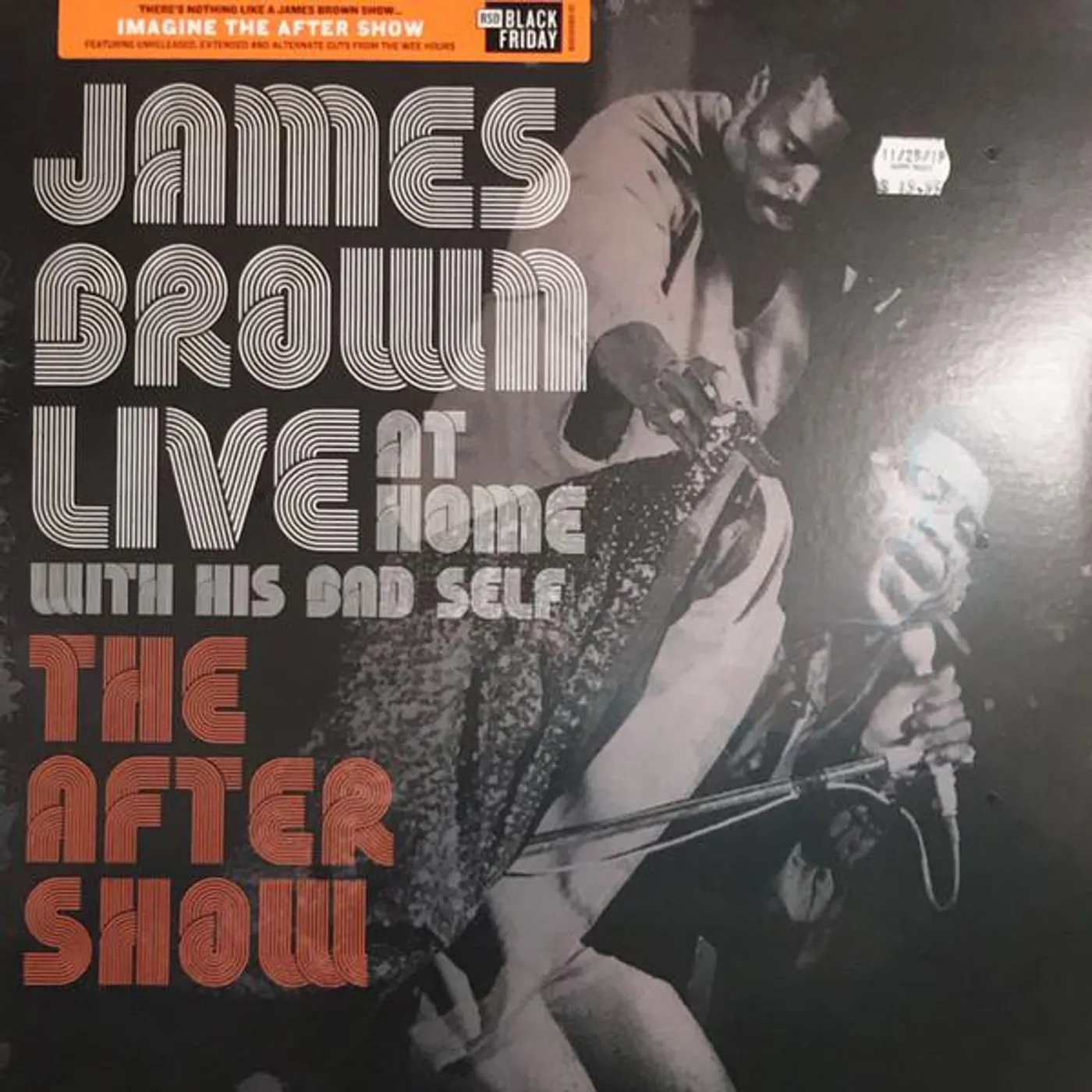 James Brown LIVE AT HOME WITH HIS BAD SELF: THE AFTER SHOW Vinyl Record