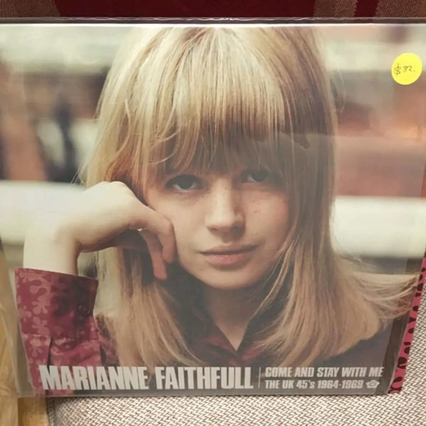 Marianne Faithfull COME & STAY WITH ME: THE UK 45S 1964-1969 (180G/2LP) Vinyl Record