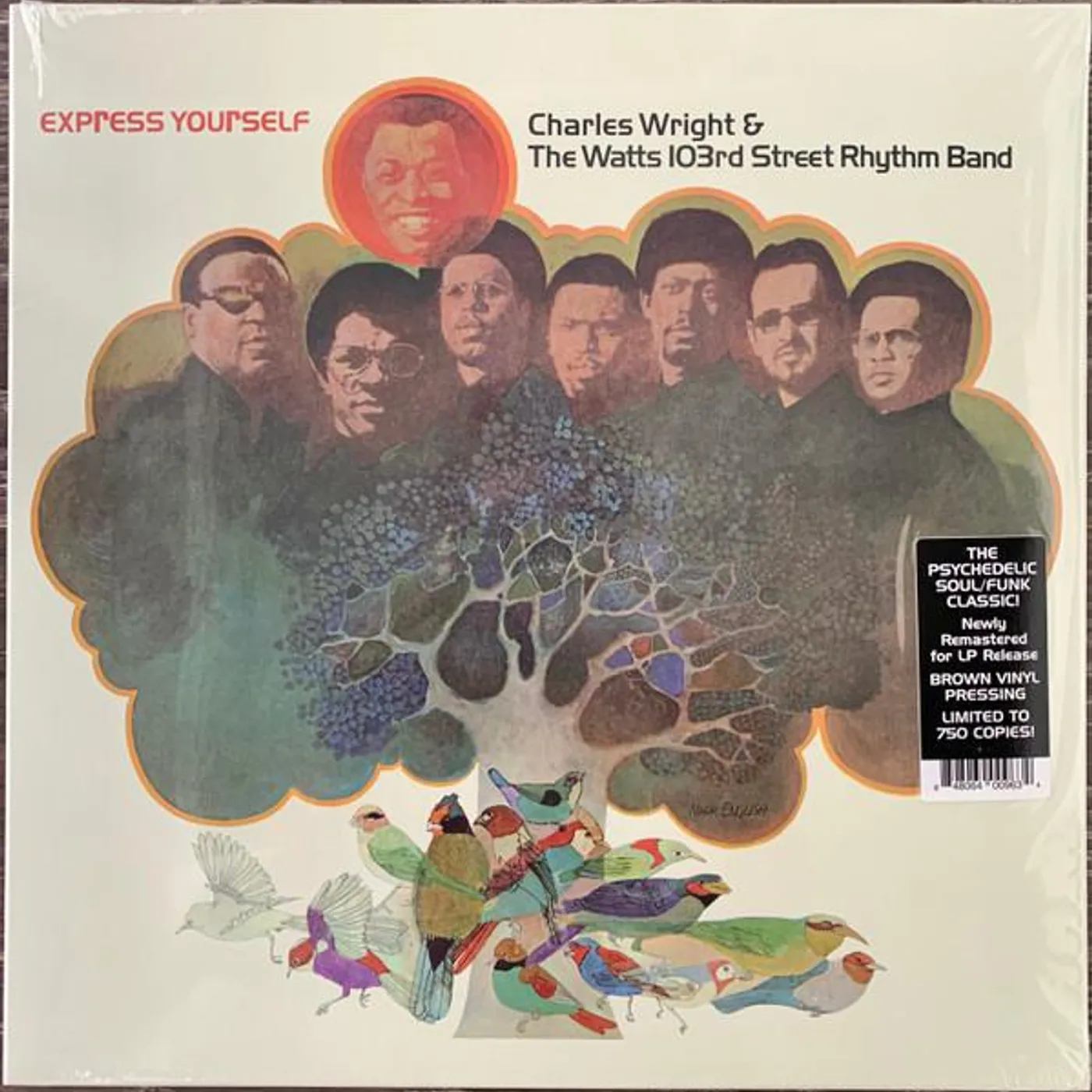 Charles Wright & The Watts 103rd Street Rhythm Band EXPRESS YOURSELF (LIMITED & REMASTERED BROWN VINYL EDITION) Vinyl Record