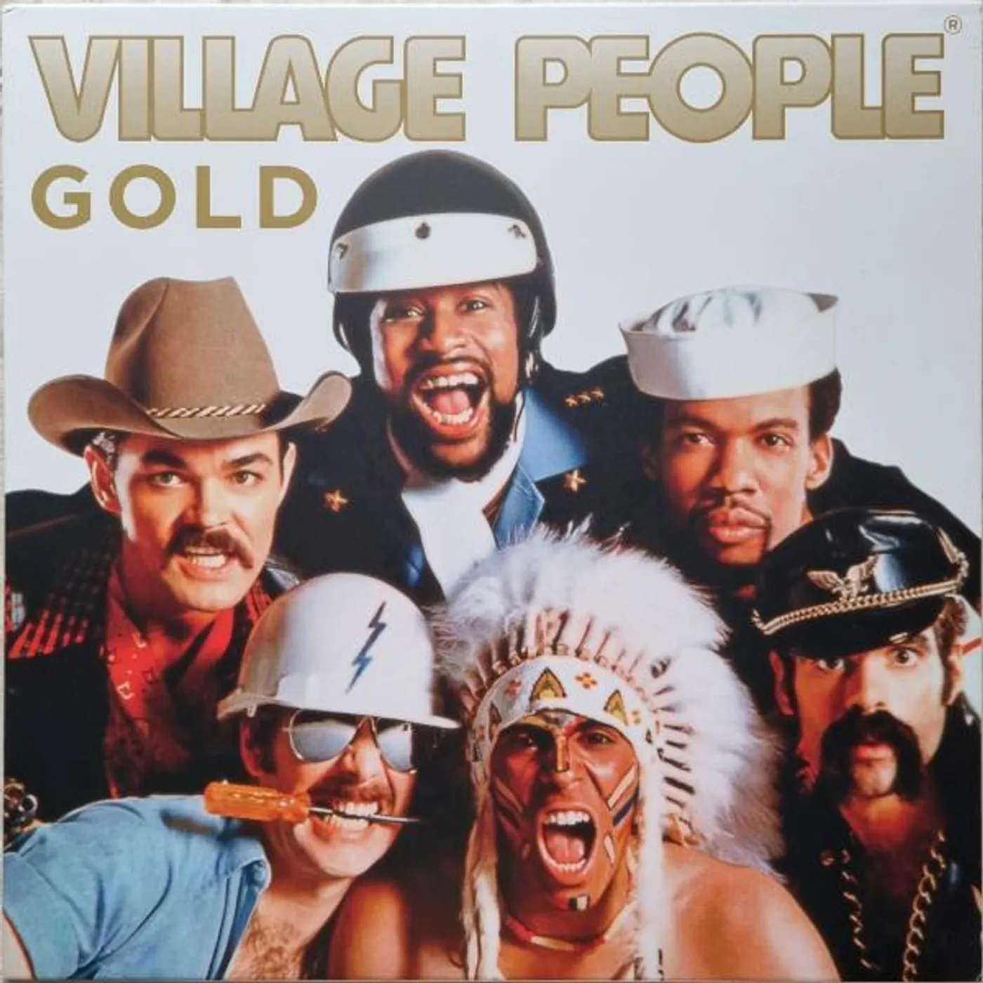 Village People GOLD Vinyl Record