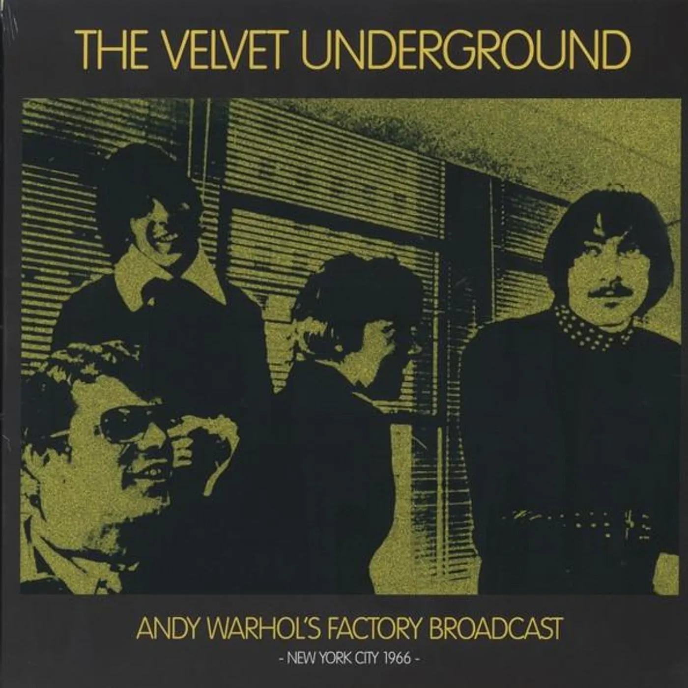 The Velvet Underground ANDY WARHOL'S FACTORY BROADCAST NEW YORK CITY 1966 Vinyl Record
