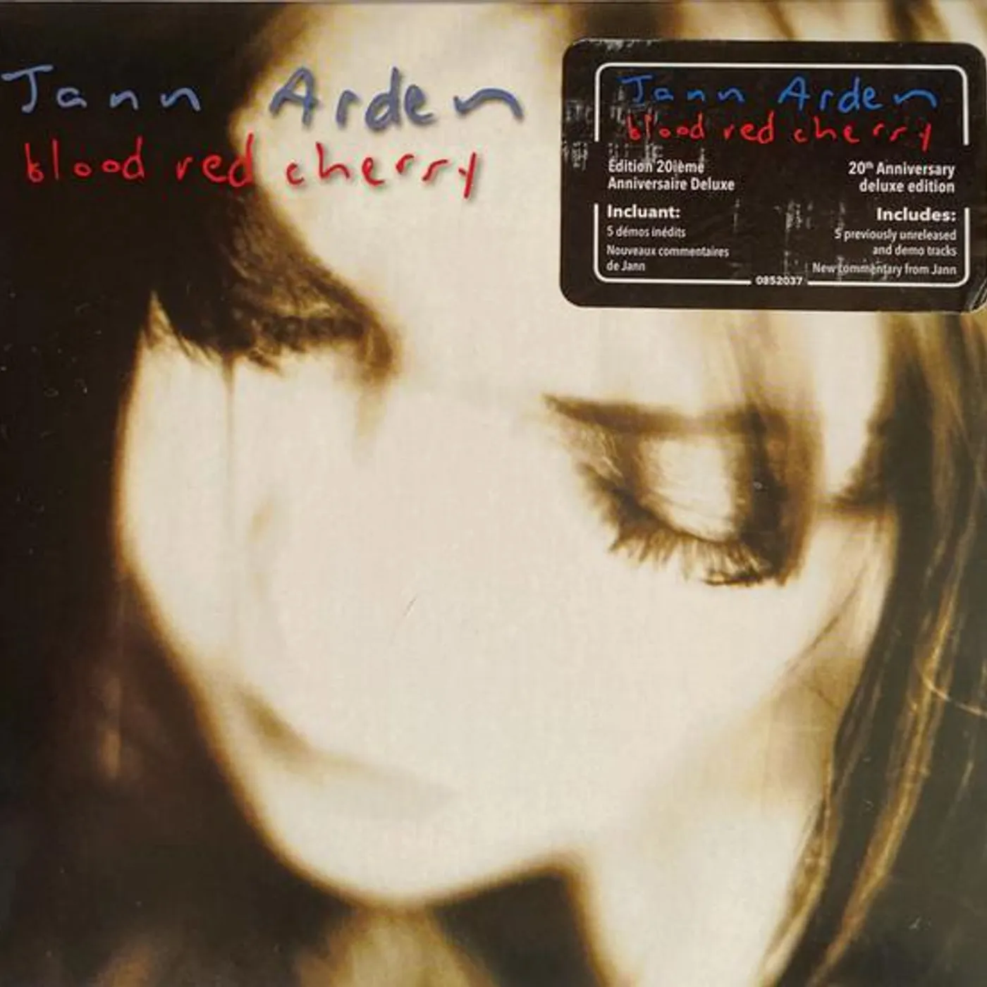 Jann Arden BLOOD RED CHERRY: 20TH ANNIVERSARY CD