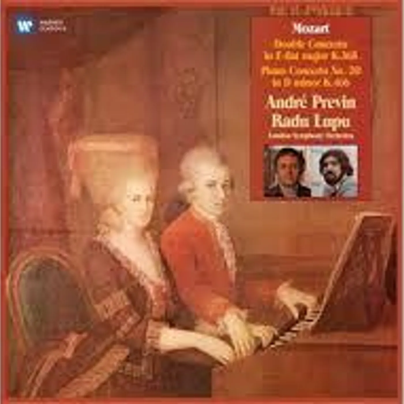 Mozart / Andre Previn MOZART: TWO-PIANO CONCERTO K3 Vinyl Record