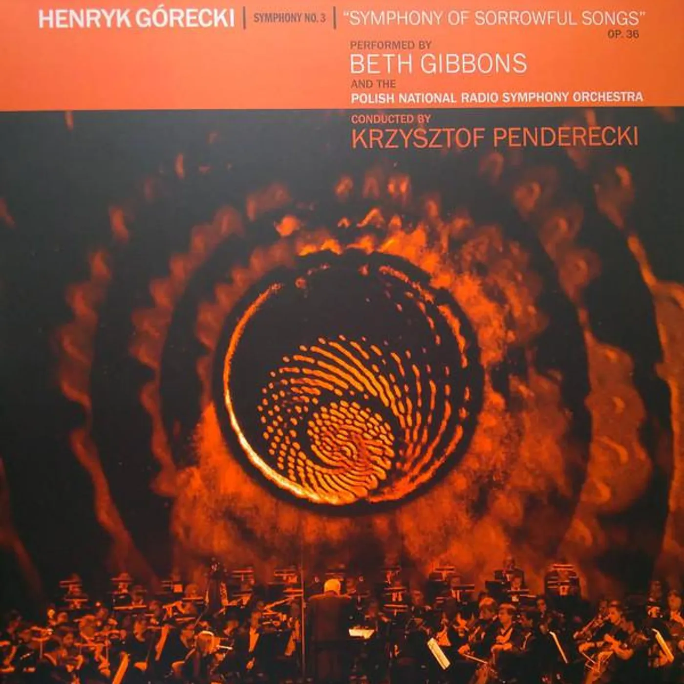 Beth Gibbons HENRYK GORECKI: SYMPHONY NO. 3 (SYMPHONY OF SORROWFUL SONGS) (DL CARD/GATEFOLD/DVD) Vinyl Record